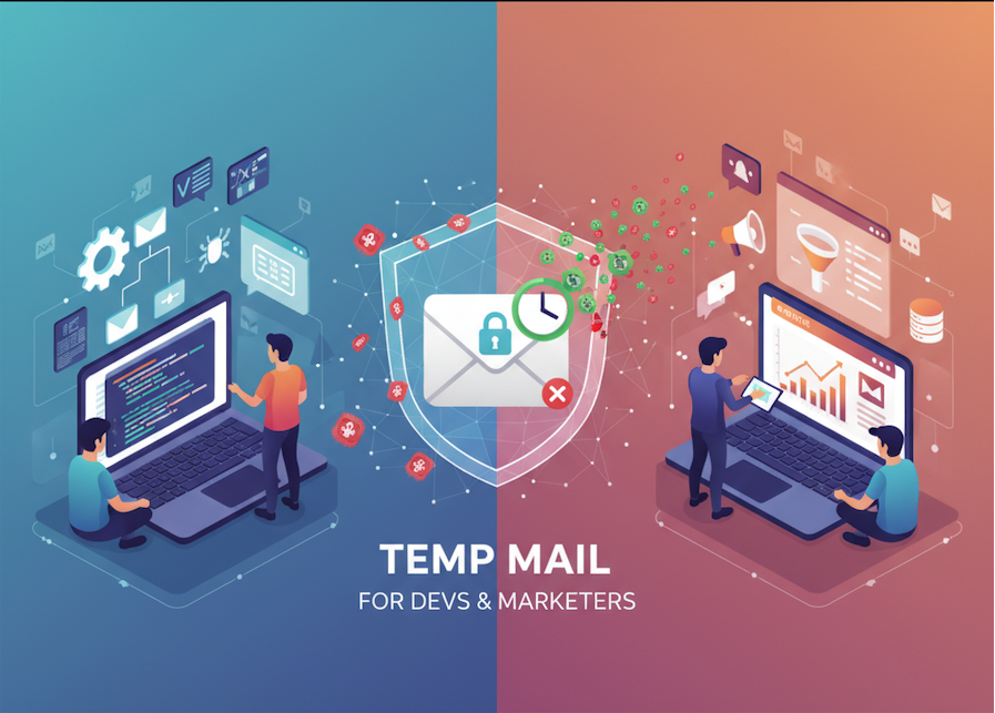 Temp Mail for Developers and Marketers: Testing Apps and Fighting Bots